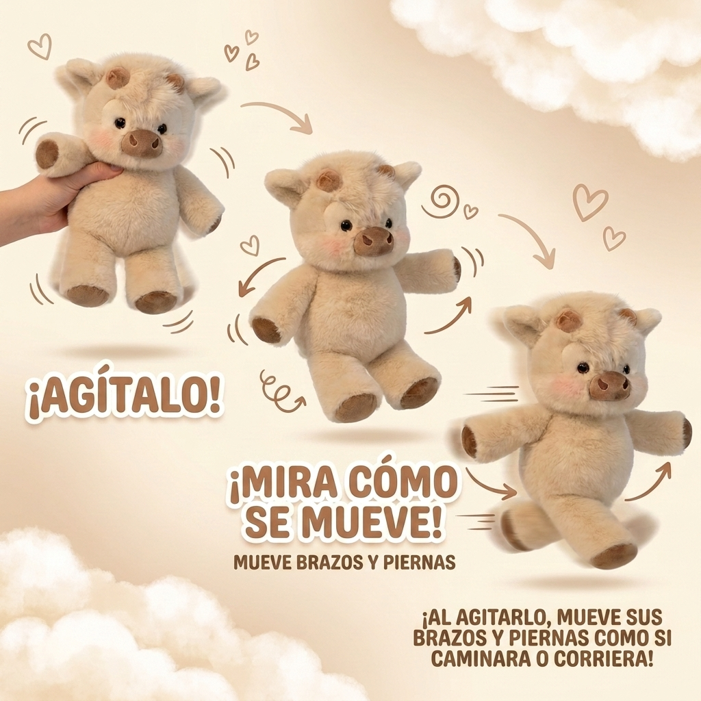 Peluche de Vaquita Ultra Suave
